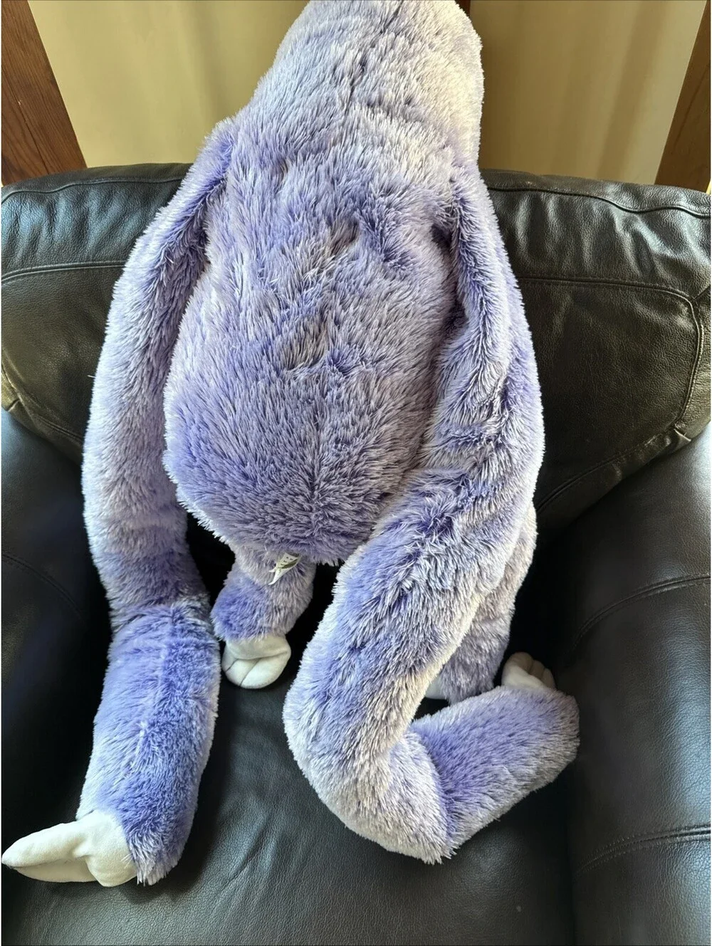 Extra Large Purple hanging sloth plush 'Monkey on your Neck' Toys 43” EUC
